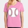 Ladies Core Cotton V Neck Tee Thumbnail
