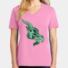 Ladies Core Cotton V Neck Tee Thumbnail