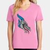 Ladies Core Cotton V Neck Tee Thumbnail