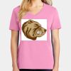 Ladies Core Cotton V Neck Tee Thumbnail
