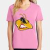 Ladies Core Cotton V Neck Tee Thumbnail