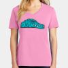 Ladies Core Cotton V Neck Tee Thumbnail