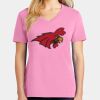 Ladies Core Cotton V Neck Tee Thumbnail