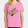 Ladies Core Cotton V Neck Tee Thumbnail