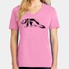 Ladies Core Cotton V Neck Tee Thumbnail