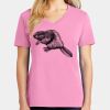 Ladies Core Cotton V Neck Tee Thumbnail