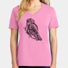Ladies Core Cotton V Neck Tee Thumbnail