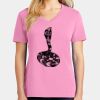 Ladies Core Cotton V Neck Tee Thumbnail