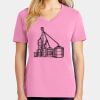 Ladies Core Cotton V Neck Tee Thumbnail