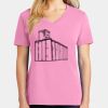 Ladies Core Cotton V Neck Tee Thumbnail