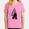 Ladies Core Cotton V Neck Tee Thumbnail