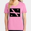 Ladies Core Cotton V Neck Tee Thumbnail