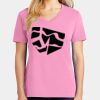 Ladies Core Cotton V Neck Tee Thumbnail