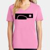 Ladies Core Cotton V Neck Tee Thumbnail