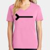 Ladies Core Cotton V Neck Tee Thumbnail