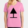Ladies Core Cotton V Neck Tee Thumbnail