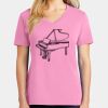 Ladies Core Cotton V Neck Tee Thumbnail