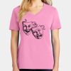 Ladies Core Cotton V Neck Tee Thumbnail