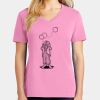 Ladies Core Cotton V Neck Tee Thumbnail