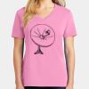 Ladies Core Cotton V Neck Tee Thumbnail