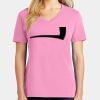 Ladies Core Cotton V Neck Tee Thumbnail