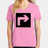 Ladies Core Cotton V Neck Tee Thumbnail