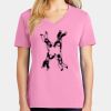 Ladies Core Cotton V Neck Tee Thumbnail