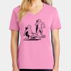 Ladies Core Cotton V Neck Tee Thumbnail