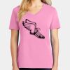 Ladies Core Cotton V Neck Tee Thumbnail