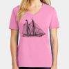 Ladies Core Cotton V Neck Tee Thumbnail