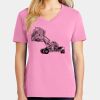 Ladies Core Cotton V Neck Tee Thumbnail