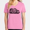 Ladies Core Cotton V Neck Tee Thumbnail