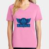 Ladies Core Cotton V Neck Tee Thumbnail