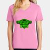 Ladies Core Cotton V Neck Tee Thumbnail