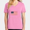 Ladies Core Cotton V Neck Tee Thumbnail