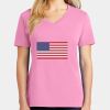 Ladies Core Cotton V Neck Tee Thumbnail