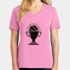 Ladies Core Cotton V Neck Tee Thumbnail