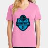 Ladies Core Cotton V Neck Tee Thumbnail