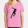 Ladies Core Cotton V Neck Tee Thumbnail