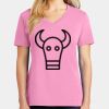 Ladies Core Cotton V Neck Tee Thumbnail