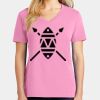 Ladies Core Cotton V Neck Tee Thumbnail